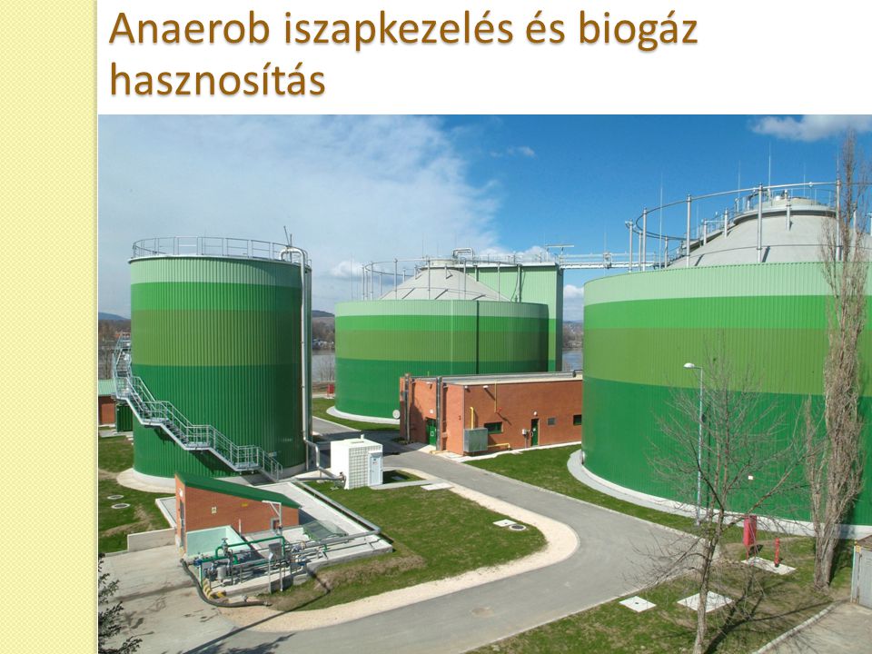 Anaerob iszapkezelés és biogáz hasznosítás