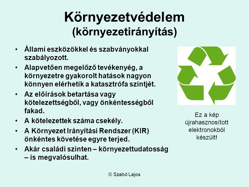 Környezetvédelem (környezetirányítás)