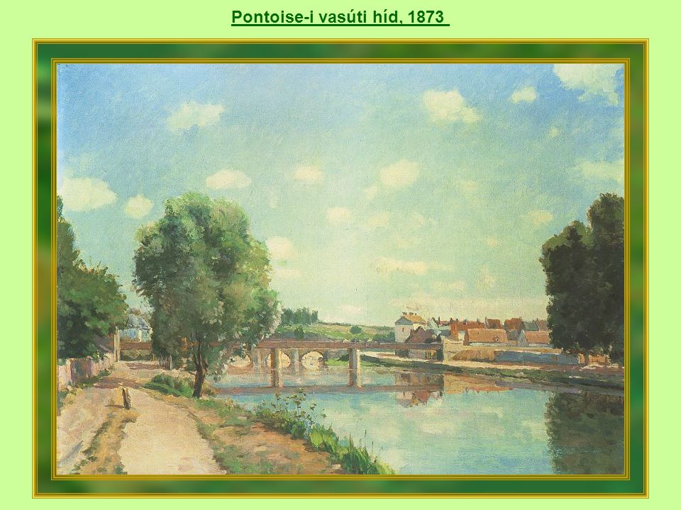 Pontoise-i vasúti híd, 1873
