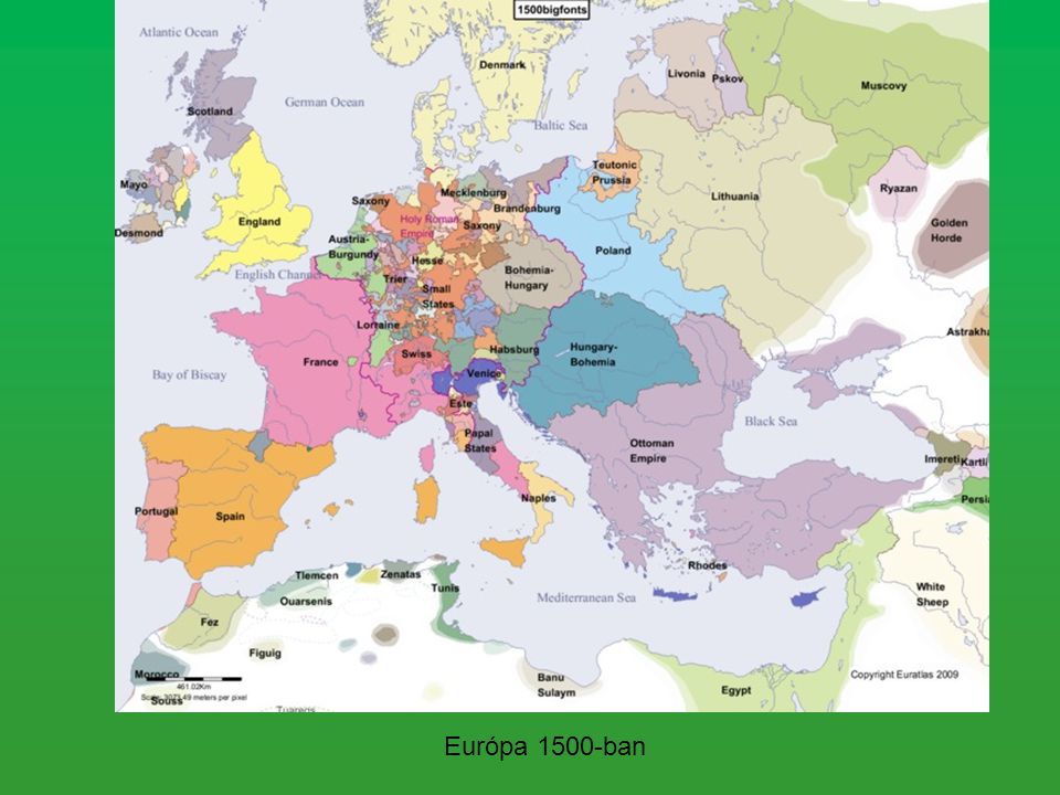 Európa 1500-ban