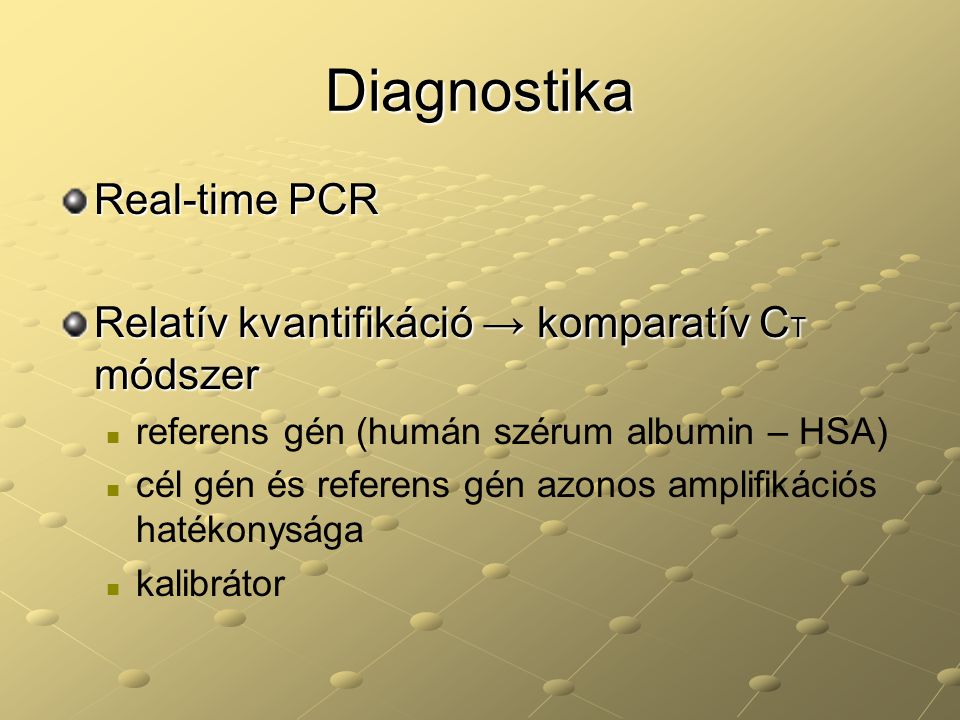 Diagnostika Real-time PCR
