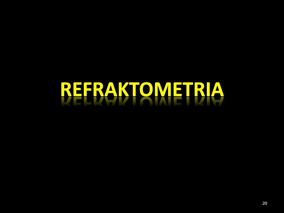 Refraktometria