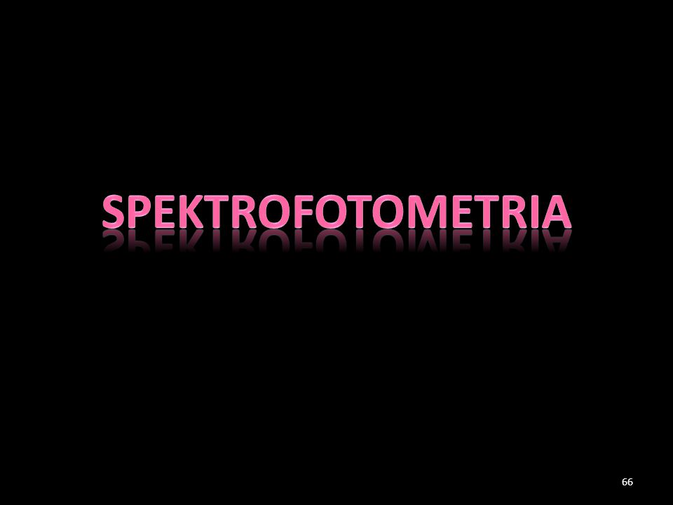 Spektrofotometria