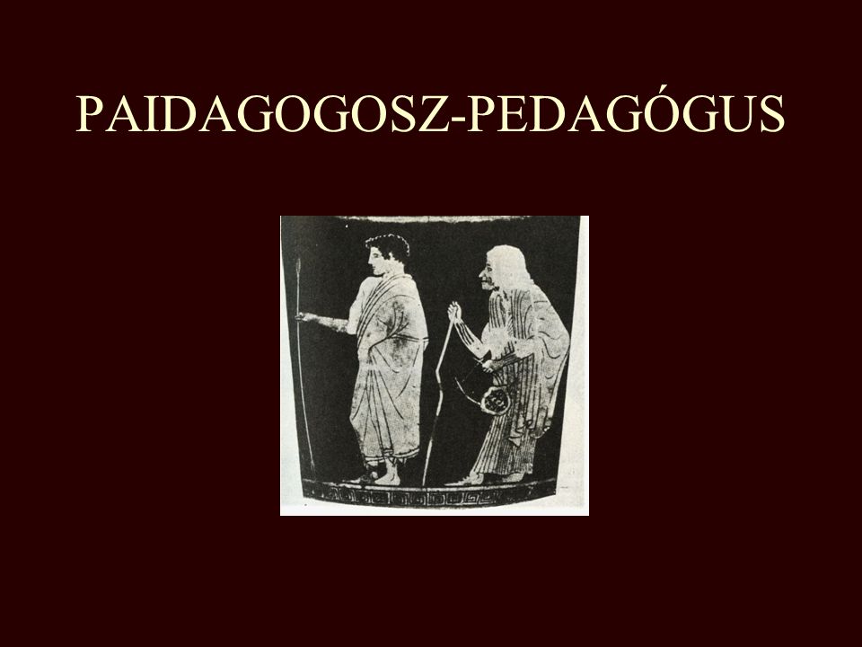 PAIDAGOGOSZ-PEDAGÓGUS