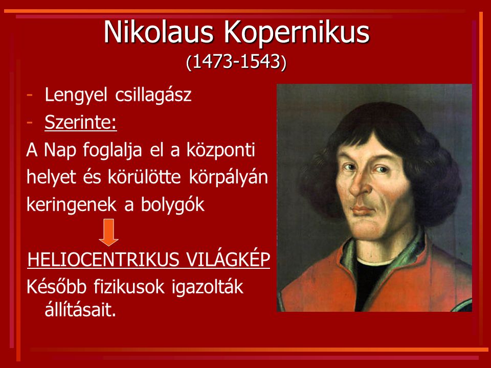 Nikolaus Kopernikus ( )