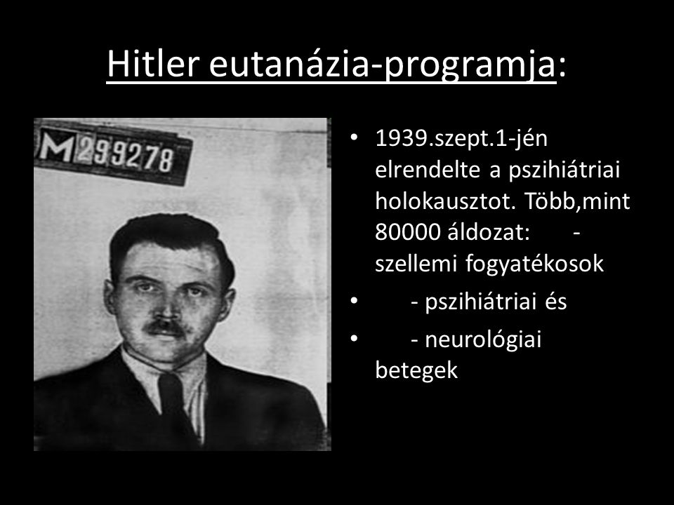 Hitler eutanázia-programja: