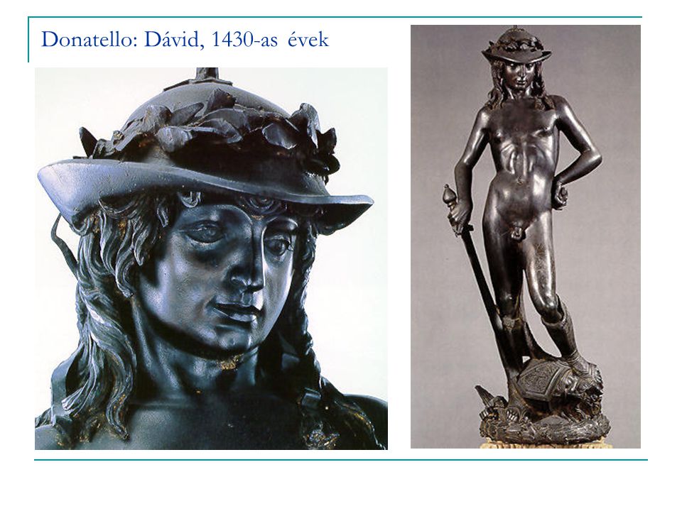 Donatello: Dávid, 1430-as évek