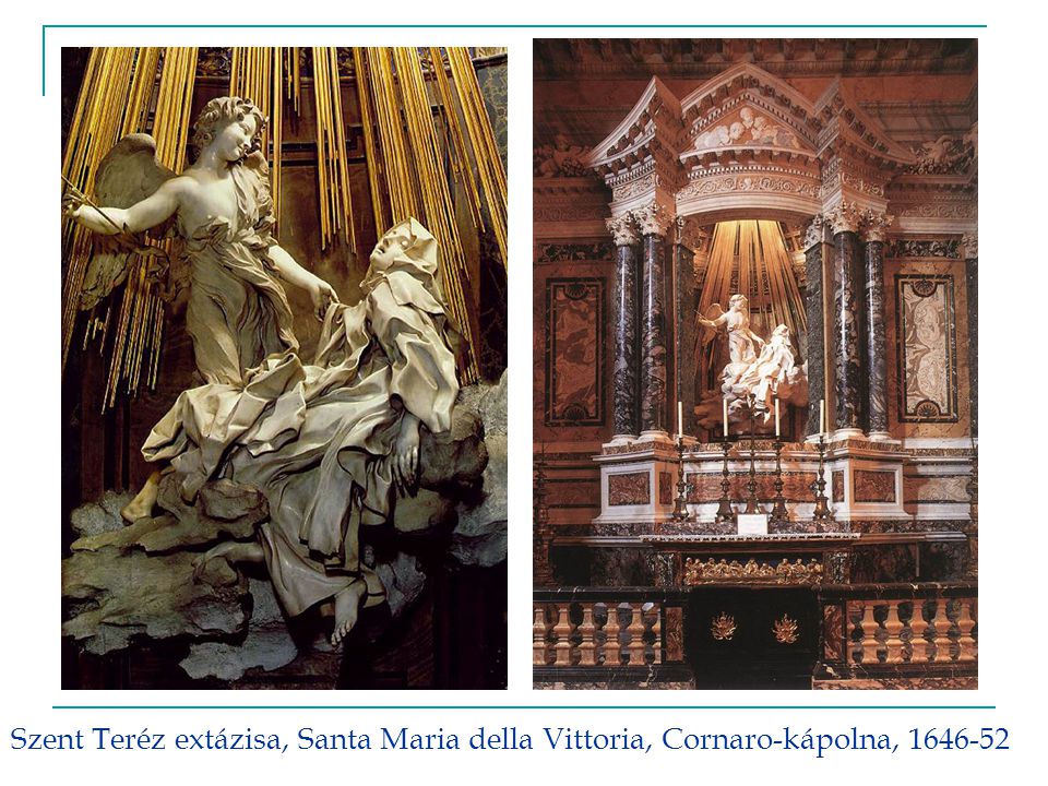 Szent Teréz extázisa, Santa Maria della Vittoria, Cornaro-kápolna,