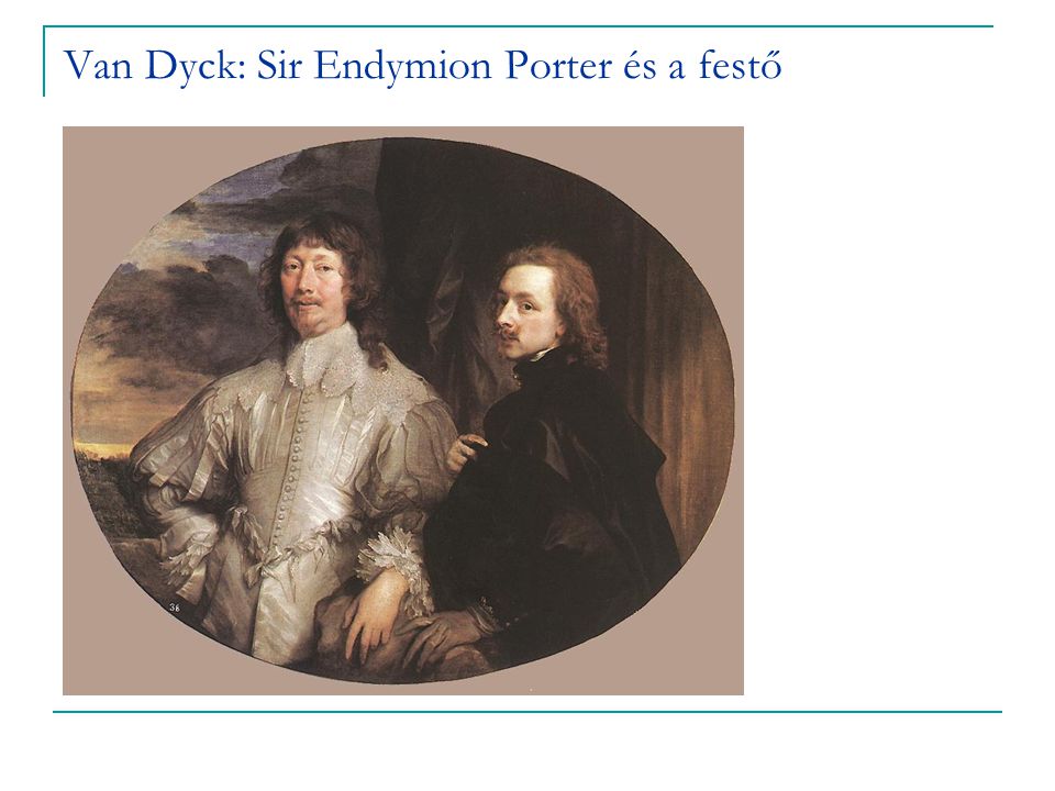 Van Dyck: Sir Endymion Porter és a festő