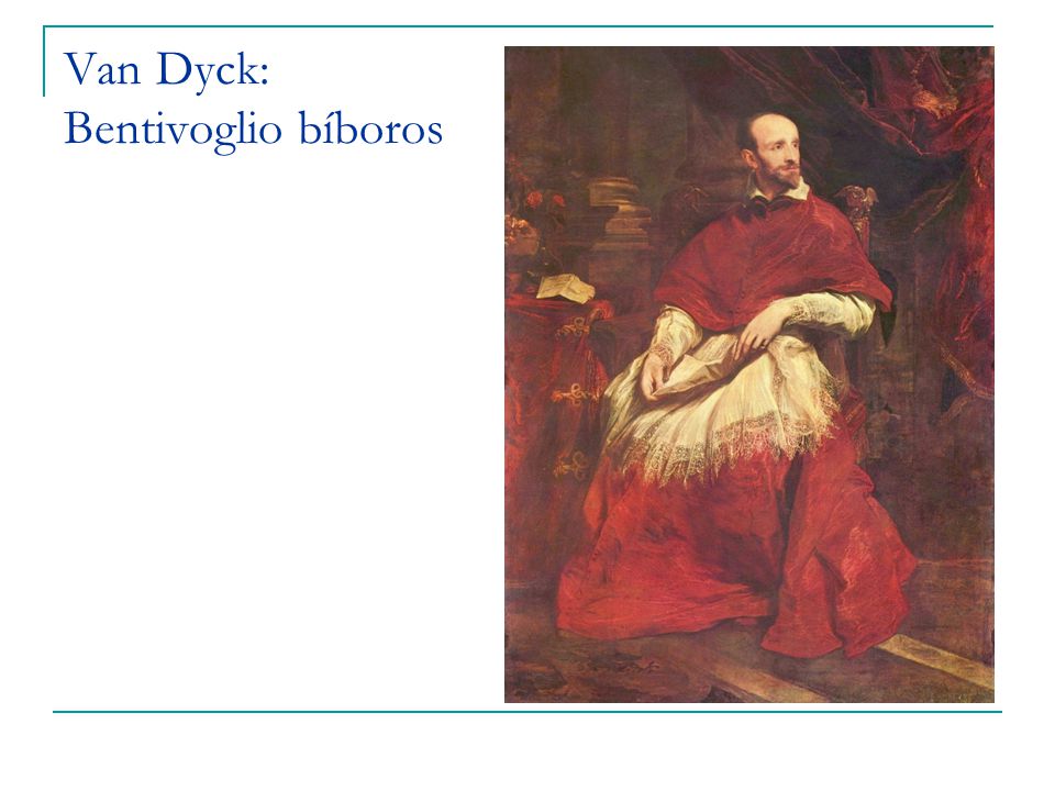 Van Dyck: Bentivoglio bíboros
