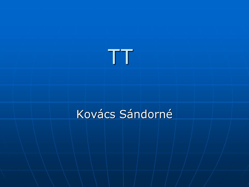 TT Kovács Sándorné