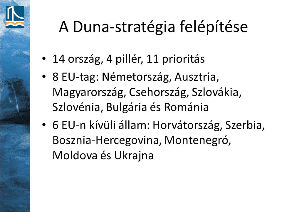 A Duna-stratégia felépítése