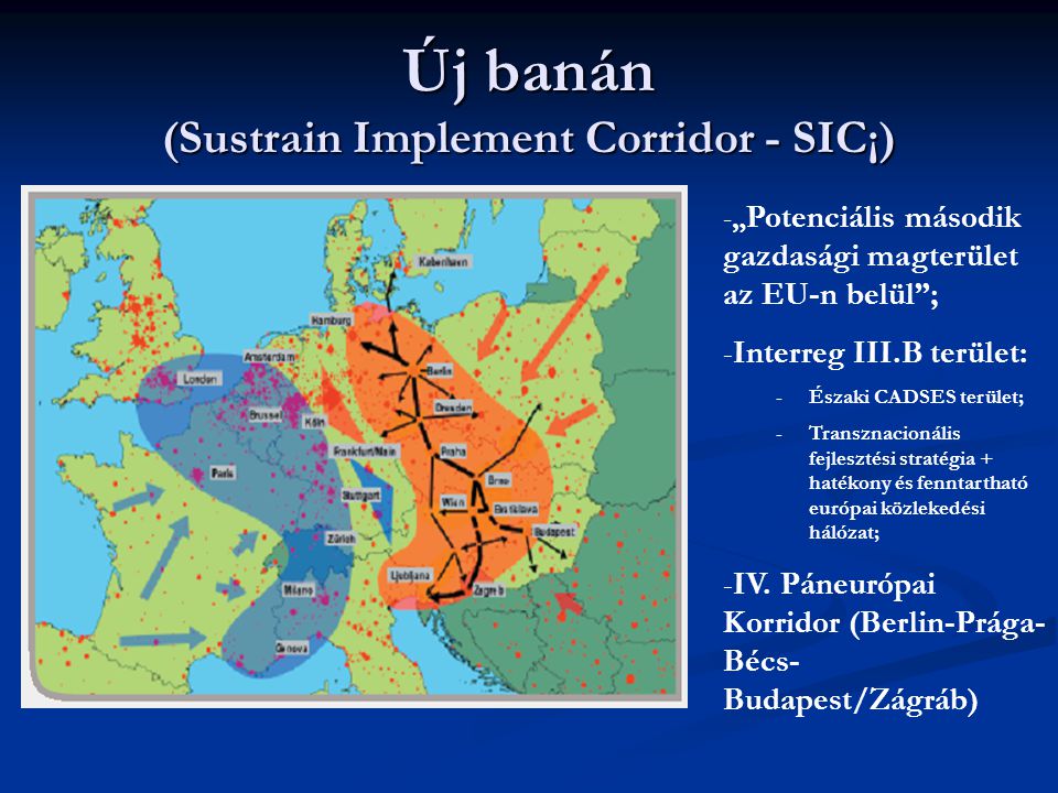 Új banán (Sustrain Implement Corridor - SIC¡)