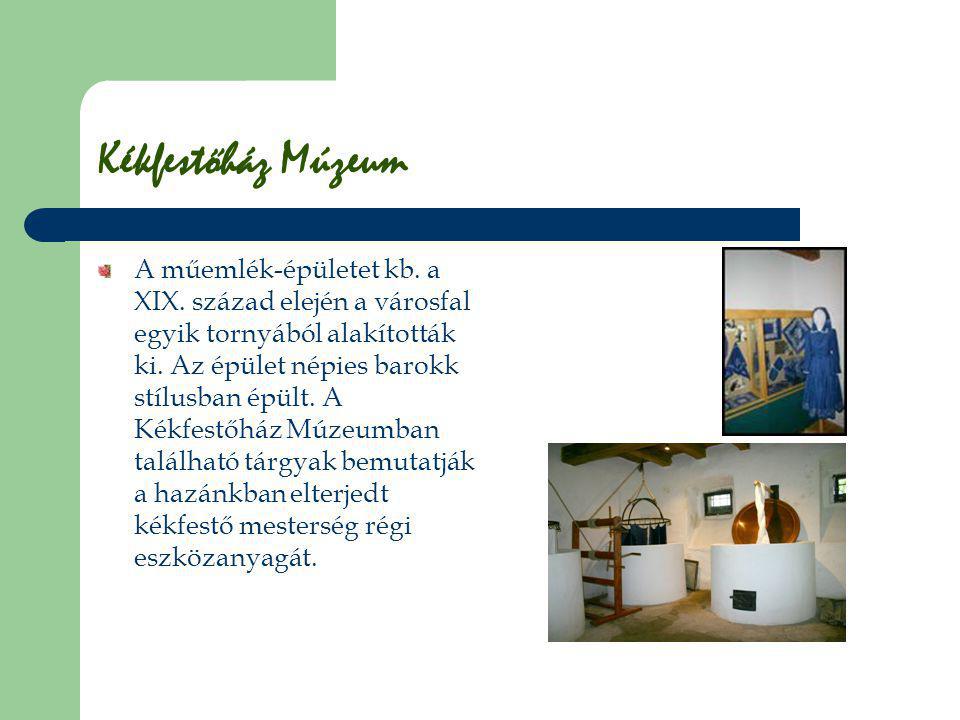 Kékfestőház Múzeum