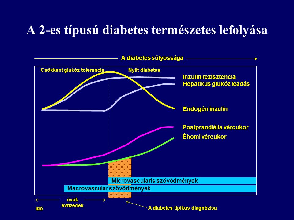 A 2-es típusú diabetes természetes lefolyása