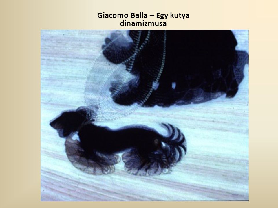 Giacomo Balla – Egy kutya dinamizmusa
