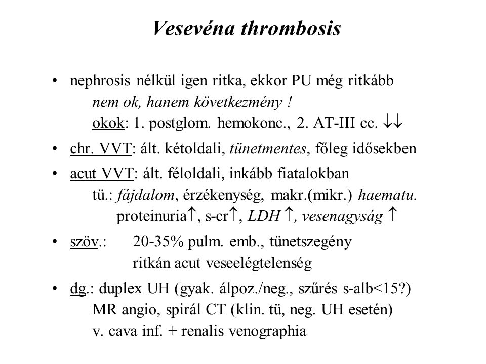 Vesevéna thrombosis