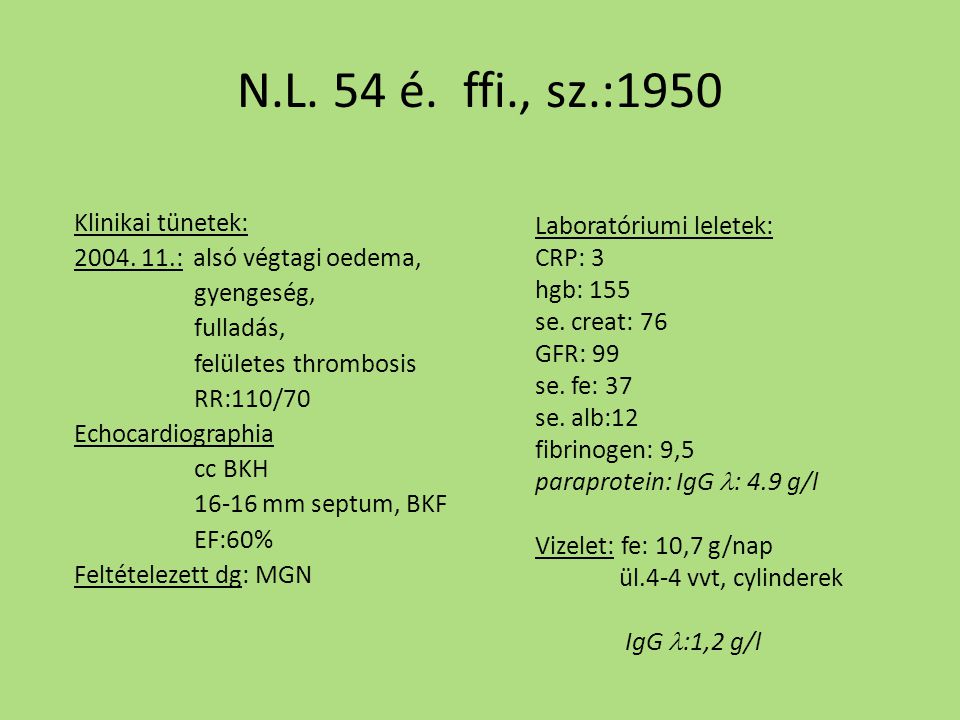 N.L. 54 é. ffi., sz.:1950