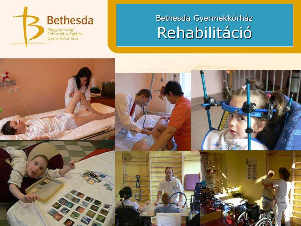 Bethesda Gyermekkórház Rehabilitáció