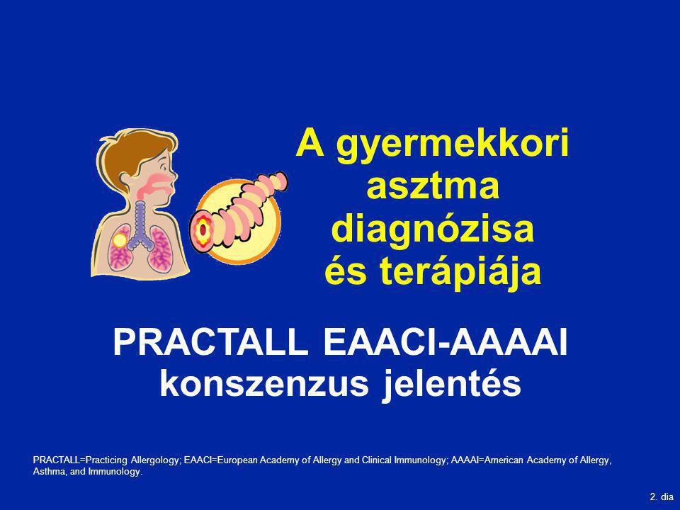 A gyermekkori asztma diagnózisa és terápiája