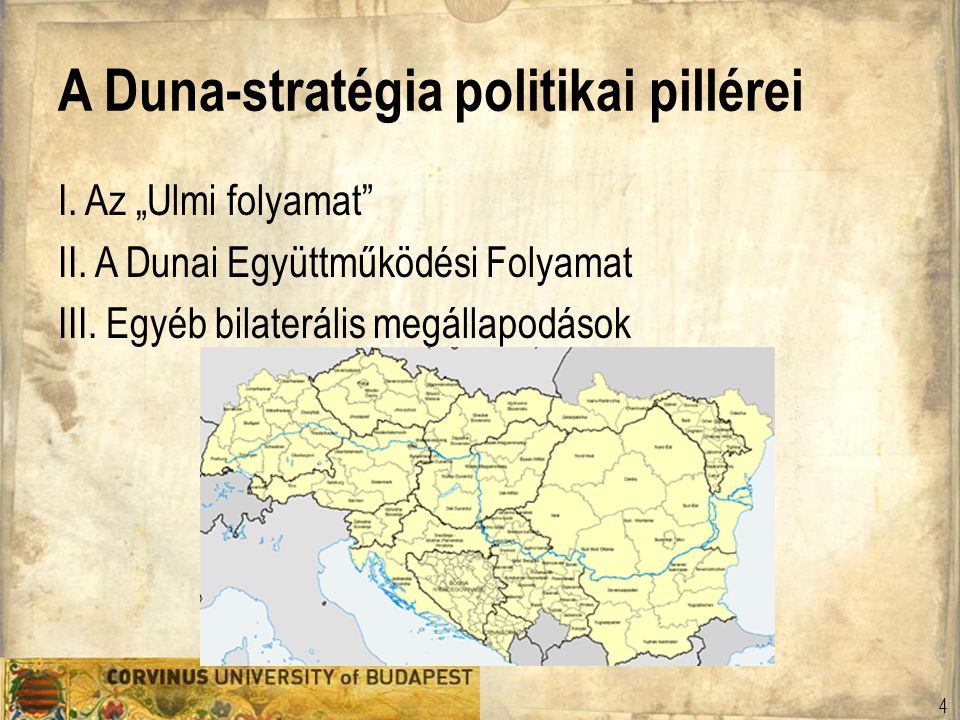 A Duna-stratégia politikai pillérei
