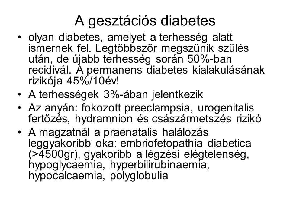 progresszív módszerek iránt a diabétesz)