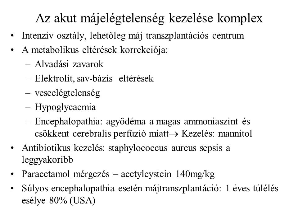 hepatikus encephalopathia diéta