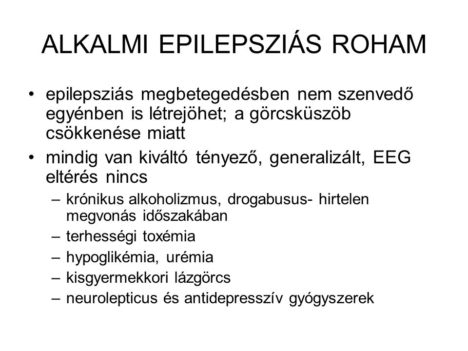 Csökkent látás okai epilepsziában, Epilepszia