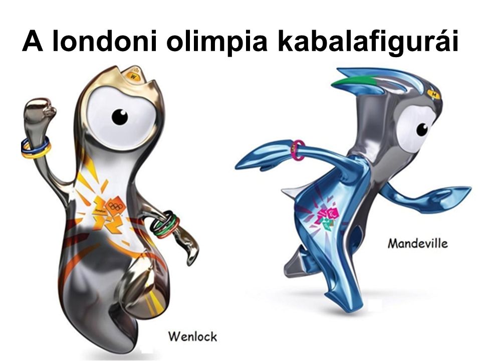 A londoni olimpia kabalafigurái