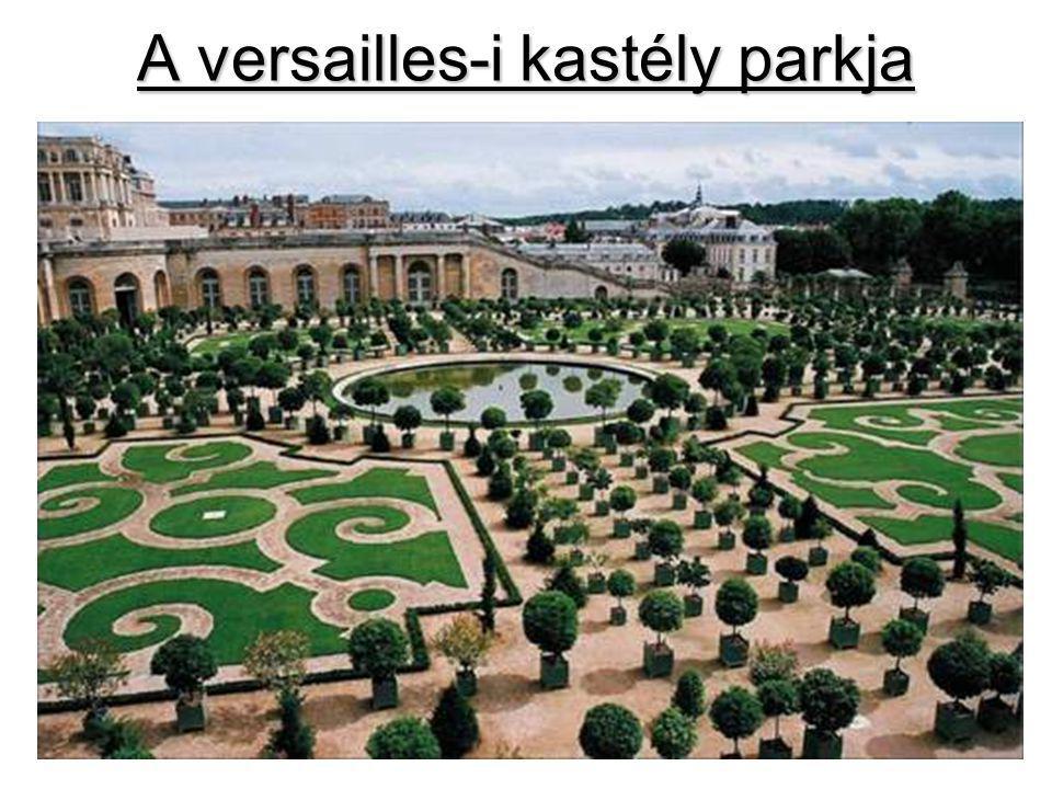 A versailles-i kastély parkja