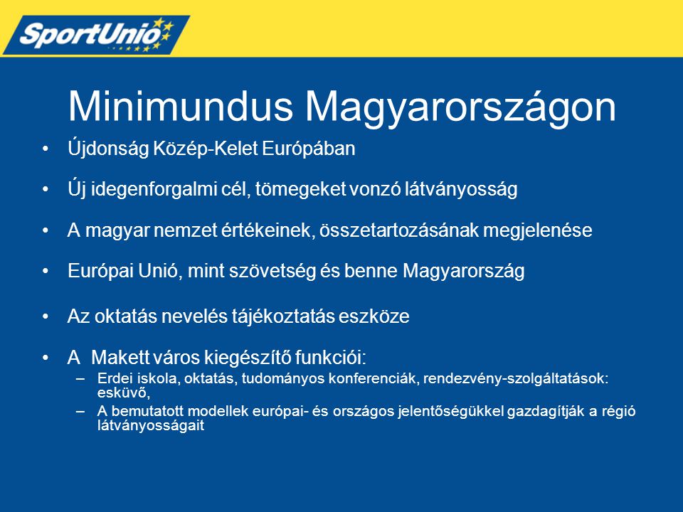 Minimundus Magyarországon