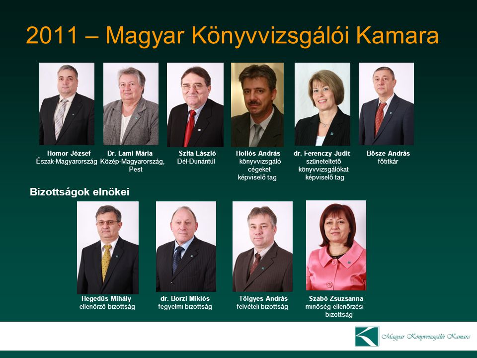 2011 – Magyar Könyvvizsgálói Kamara