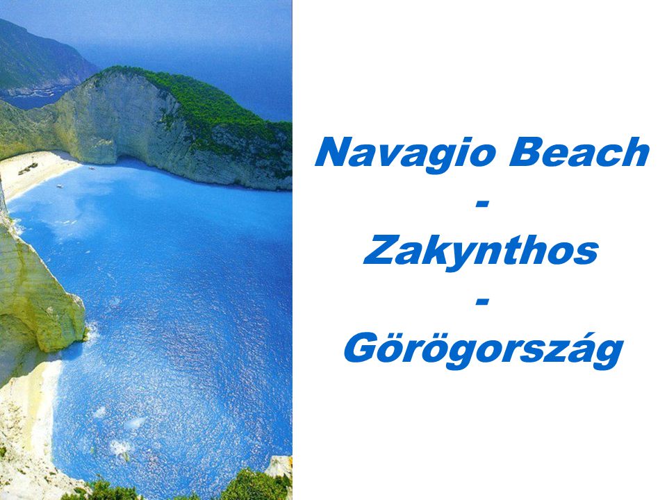 Navagio Beach - Zakynthos - Görögország