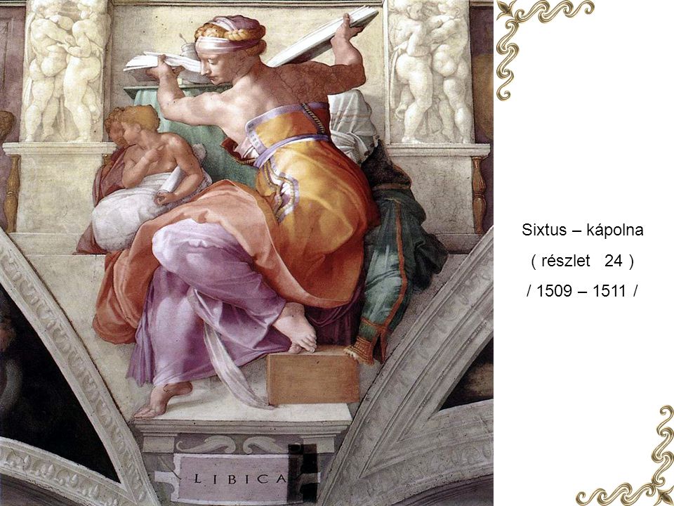 Sixtus – kápolna ( részlet 24 ) / 1509 – 1511 /
