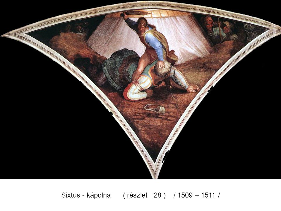 Sixtus - kápolna ( részlet 28 ) / 1509 – 1511 /