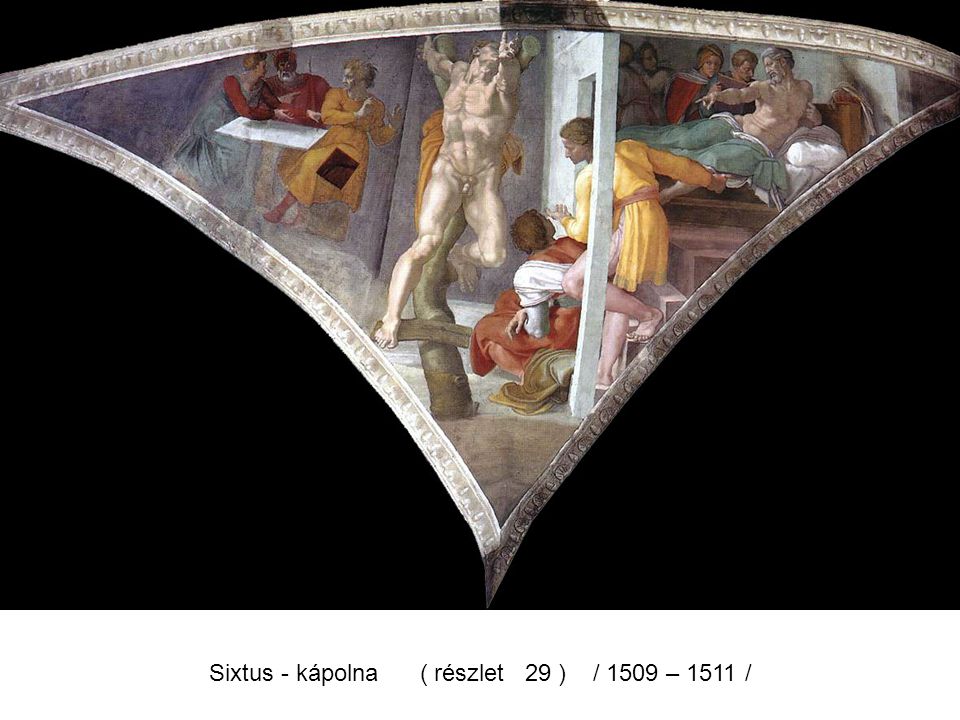 Sixtus - kápolna ( részlet 29 ) / 1509 – 1511 /