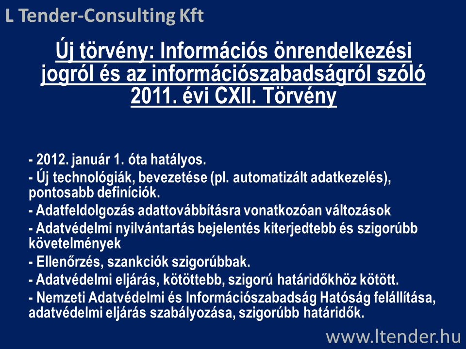 L Tender-Consulting Kft