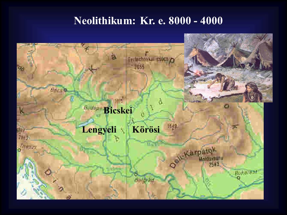 Neolithikum: Kr. e Bicskei Lengyeli Körösi