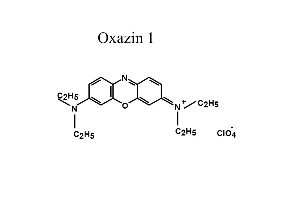 Oxazin 1 N C 2 H 5 + C O 2 H 5 N N - C H C H 2 5 ClO 2 5 4