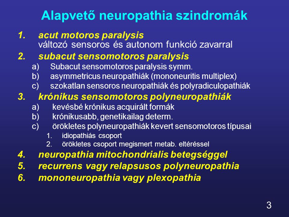 Az emésztőrendszeri autonóm neuropátia