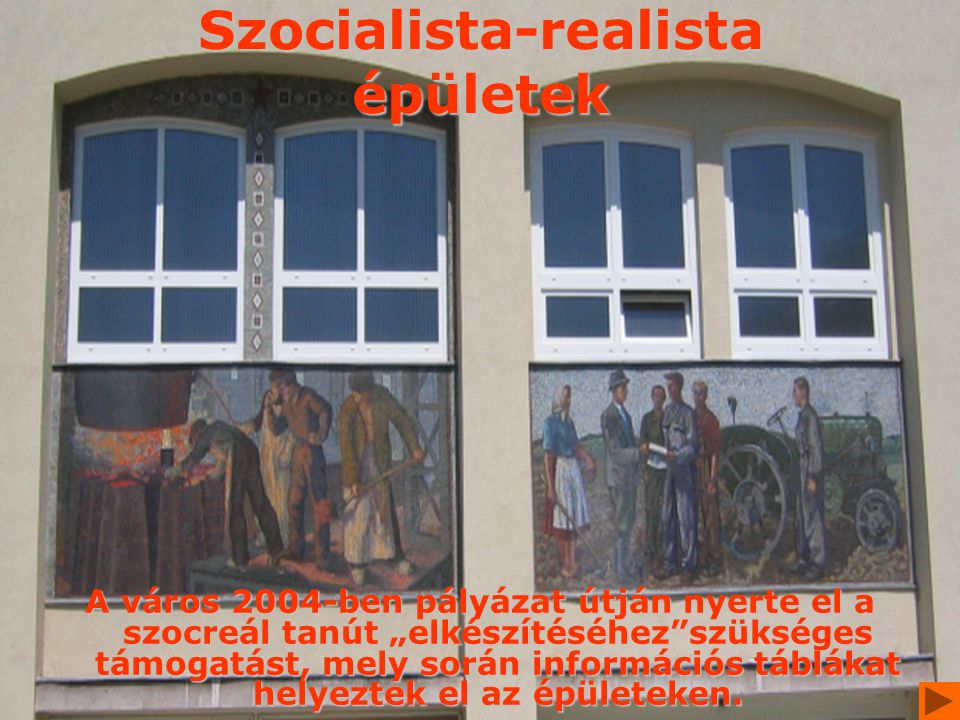 Szocialista-realista épületek