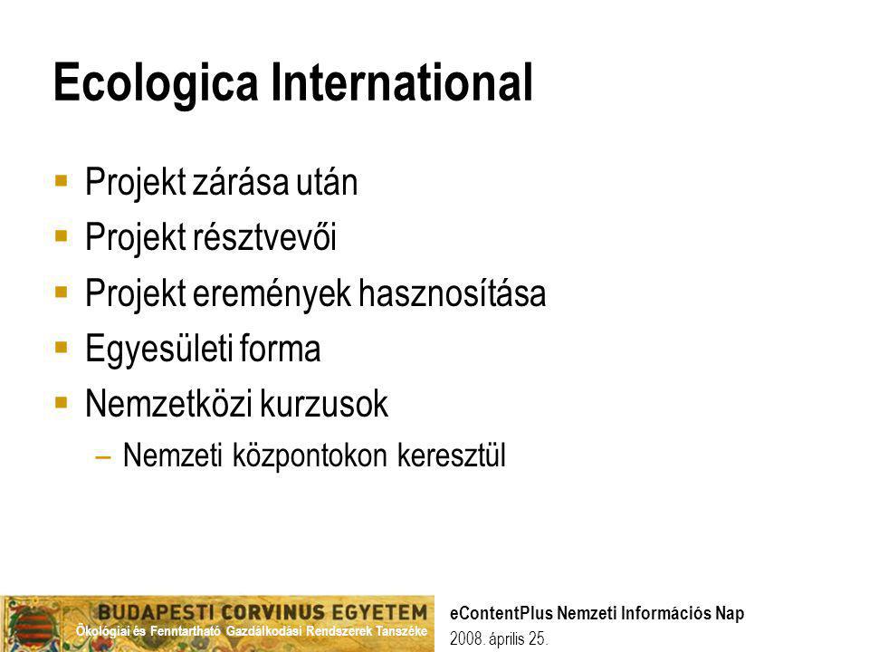 Ecologica International