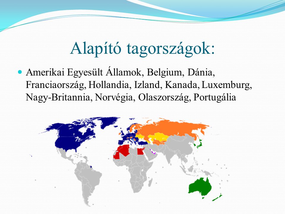 Alapító tagországok: