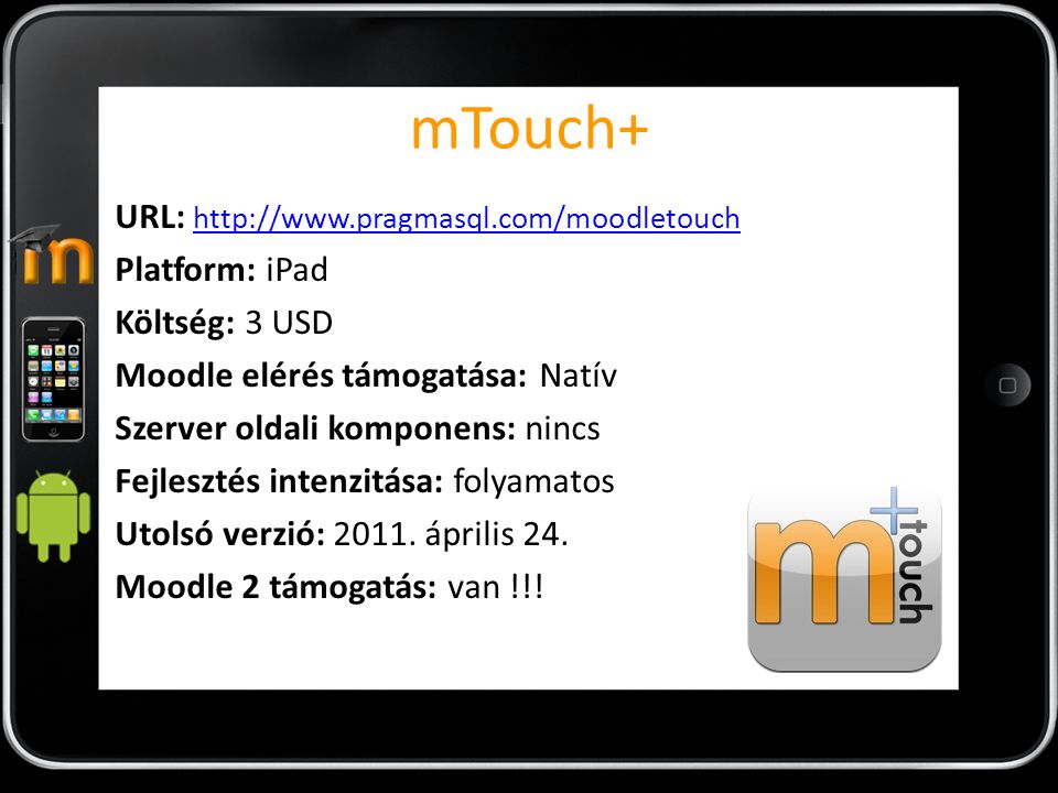 mTouch+ URL:   Platform: iPad