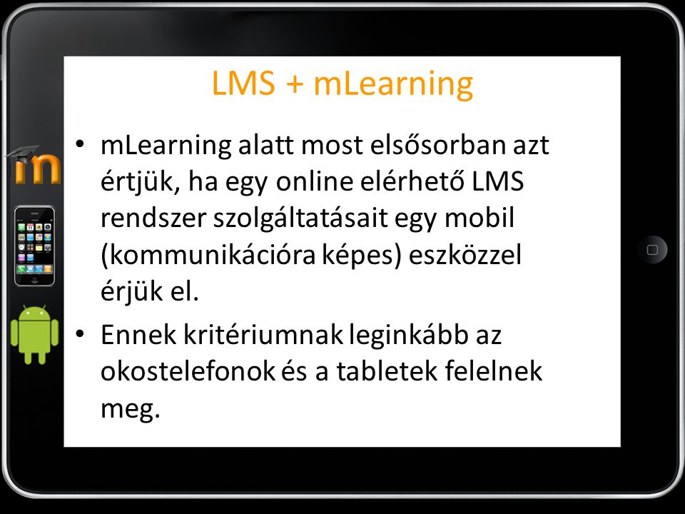 LMS + mLearning
