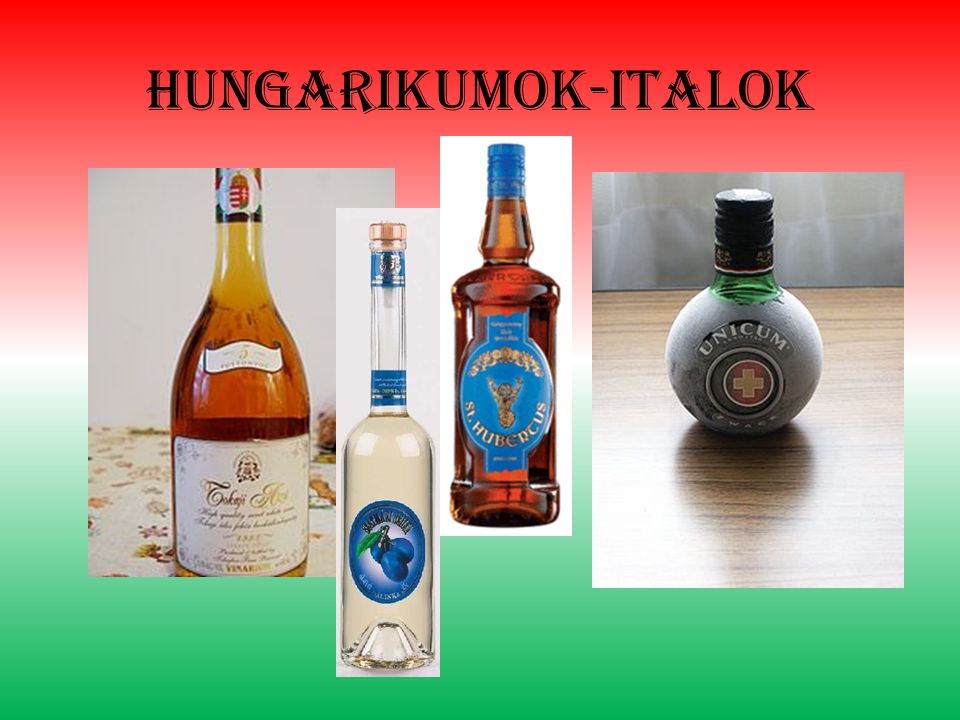 Hungarikumok-italok
