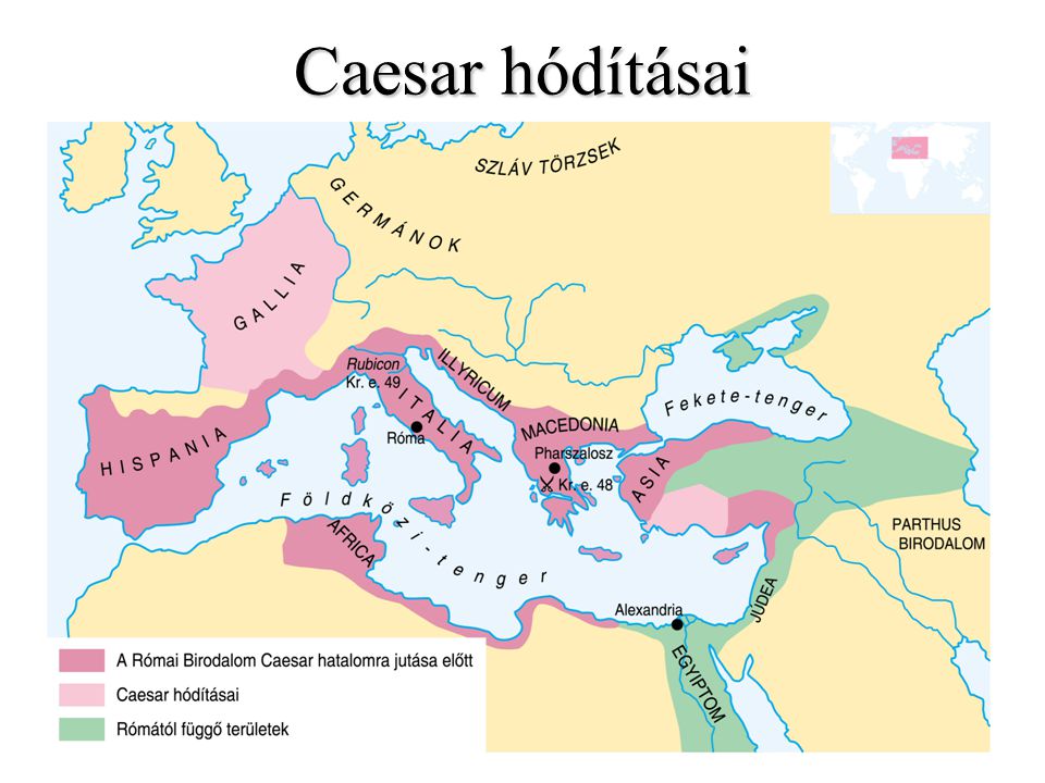Caesar hódításai