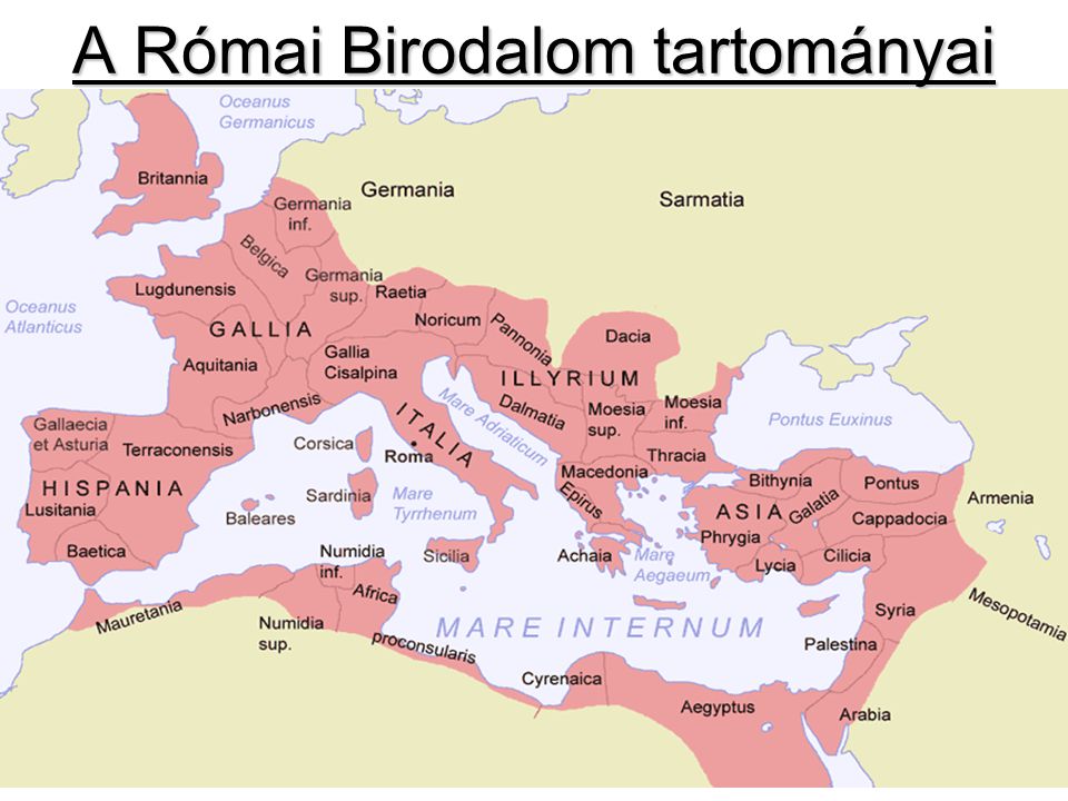 A Római Birodalom tartományai
