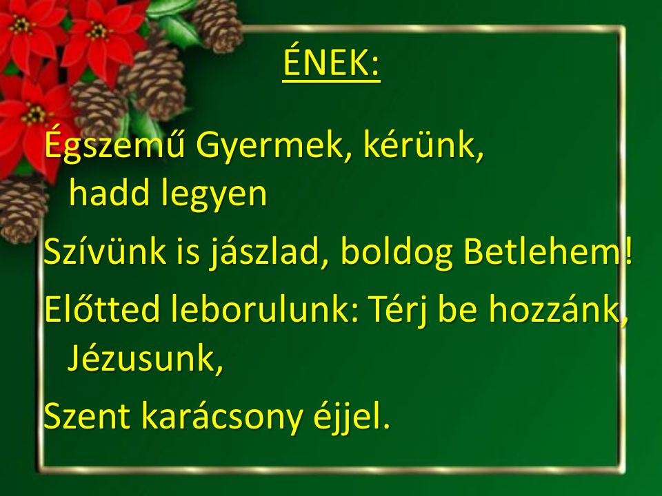 ÉNEK: