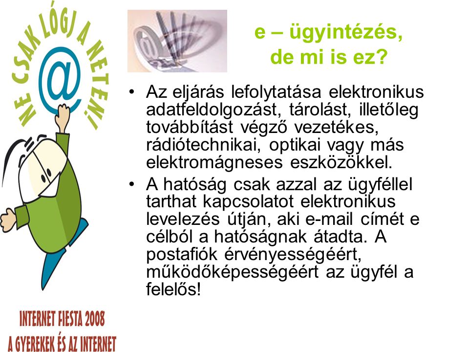 Ügyintézés A XXI. Azaz E-intézve! - Ppt Letölteni